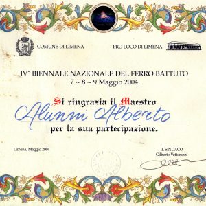 2004 Limena Attestato